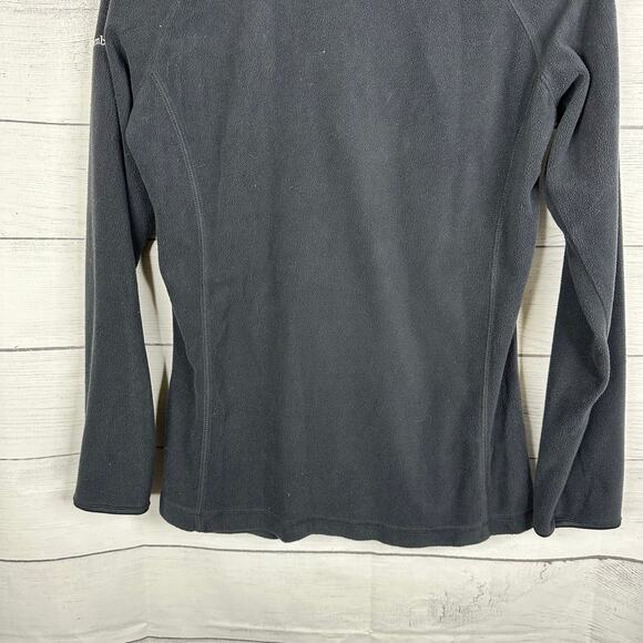 Columbia Womens size Small Arctic Air Fleece 1/2 Zip Jacket Black 1564881 - Picture 7 of 9